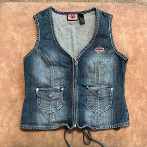 Harley Davidson Jean Vest